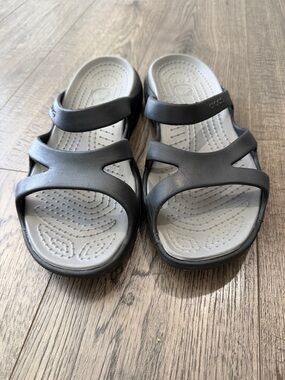 crocs Meleen Sandal brown SZ 10